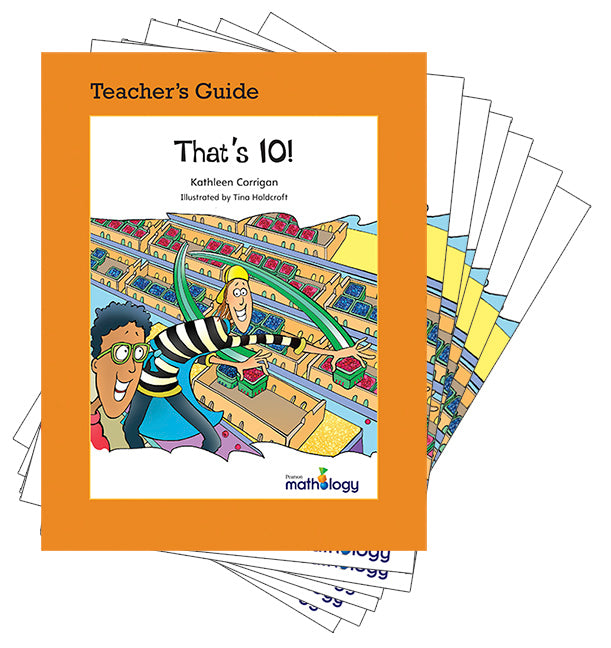 Mathology Little Books - Number: That's 10! (6 Pack with Teacher's Guide) | Zookal Textbooks | Zookal Textbooks