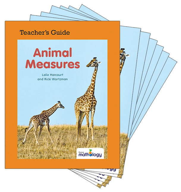 Mathology Little Books - Measurement: Animal Measures (6 Pack with Teacher's Guide) | Zookal Textbooks | Zookal Textbooks