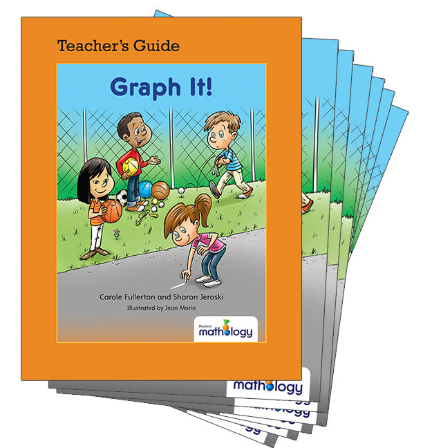 Mathology Little Books - Data Management and Probability: Graph It! (6 Pack with Teacher's Guide) | Zookal Textbooks | Zookal Textbooks
