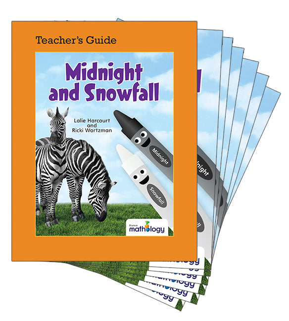 Mathology Little Books - Patterns and Algebra: Midnight and Snowfall (6 Pack with Teacher's Guide) | Zookal Textbooks | Zookal Textbooks