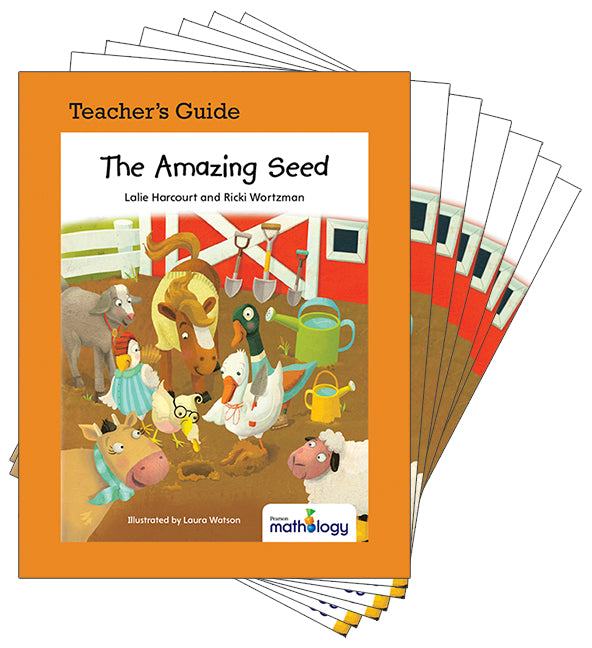 Mathology Little Books - Measurement: The Amazing Seed (6 Pack with Teacher's Guide) | Zookal Textbooks | Zookal Textbooks