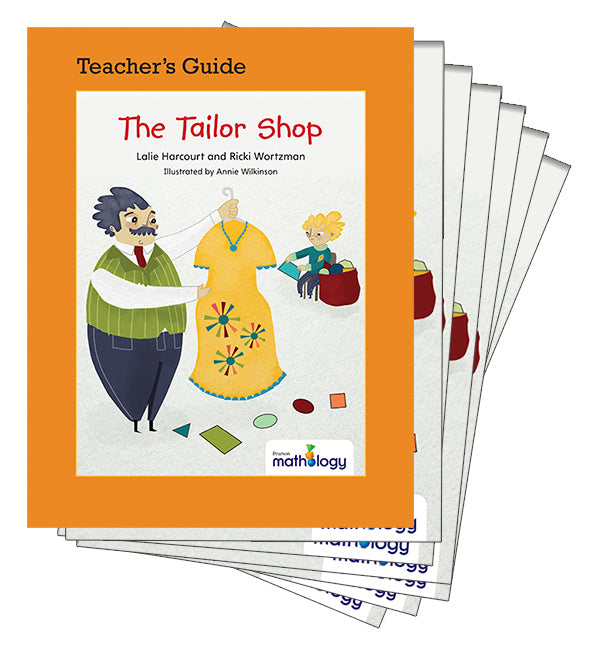 Mathology Little Books - Geometry: The Tailor Shop (6 Pack with Teacher's Guide) | Zookal Textbooks | Zookal Textbooks