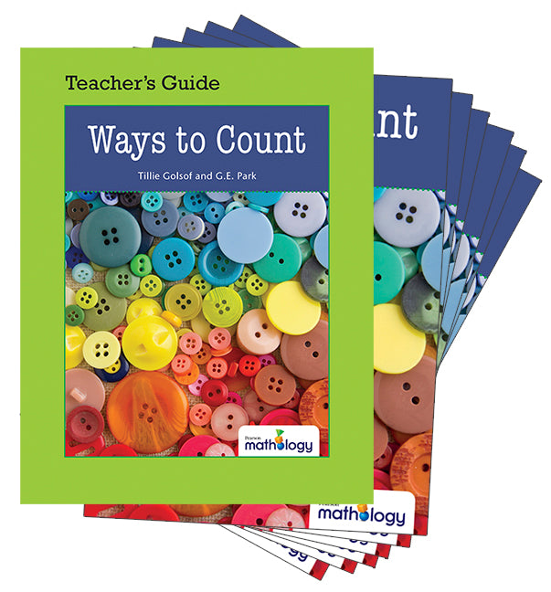 Mathology Little Books - Number: Ways to Count (6 Pack with Teacher's Guide) | Zookal Textbooks | Zookal Textbooks