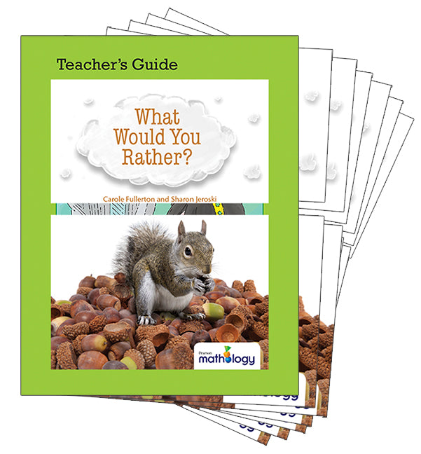 Mathology Little Books - Number: What Would You Rather? (6 Pack with Teacher's Guide) | Zookal Textbooks | Zookal Textbooks