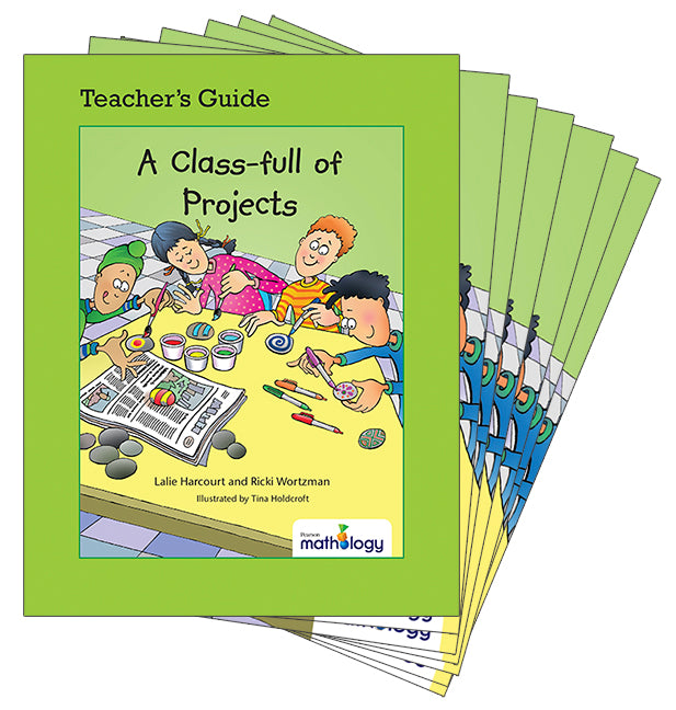 Mathology Little Books - Number: A Class-full of Projects (6 Pack with Teacher's Guide) | Zookal Textbooks | Zookal Textbooks