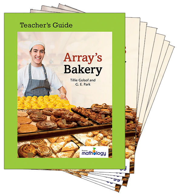 Mathology Little Books - Number: Array’s Bakery (6 Pack with Teacher's Guide) | Zookal Textbooks | Zookal Textbooks