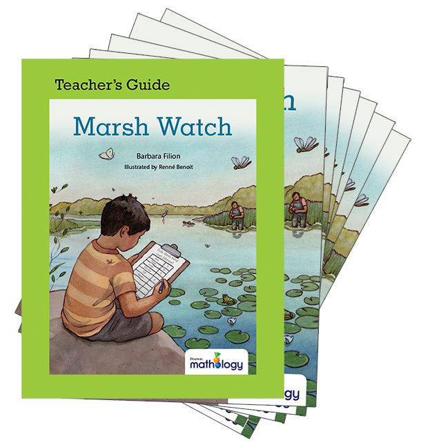 Mathology Little Books - Data Management and Probability: Marsh Watch (6 Pack with Teacher's Guide) | Zookal Textbooks | Zookal Textbooks