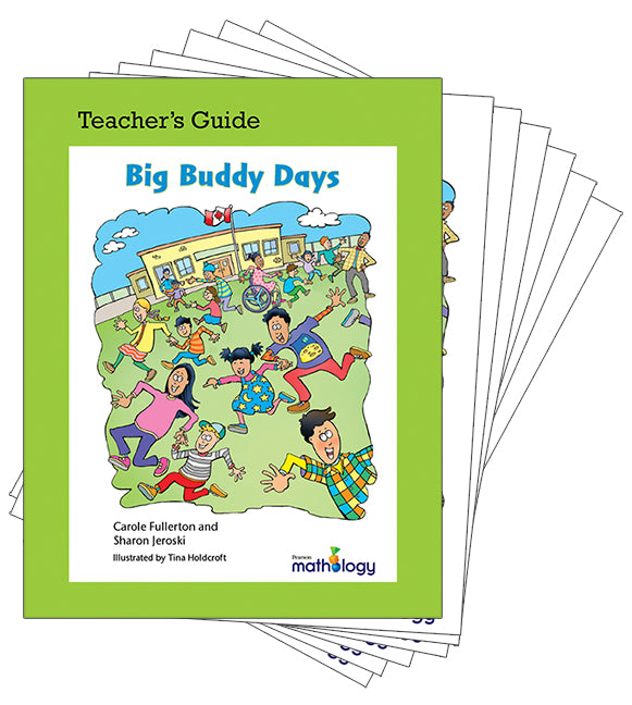 Mathology Little Books - Data Management and Probability: Big Buddy Days (6 Pack with Teacher's Guide) | Zookal Textbooks | Zookal Textbooks