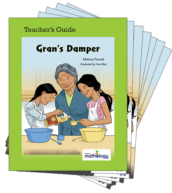 Mathology Little Books - Patterns and Algebra: Gran's Damper (6 Pack with Teacher's Guide) | Zookal Textbooks | Zookal Textbooks
