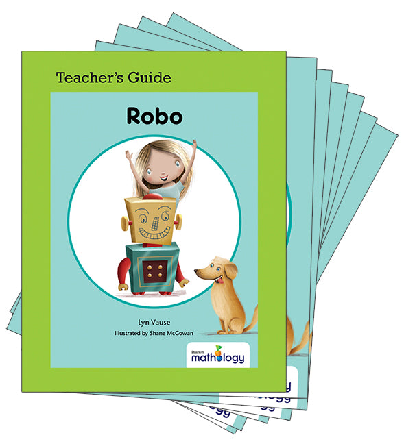 Mathology Little Books - Geometry: Robo (6 Pack with Teacher's Guide) | Zookal Textbooks | Zookal Textbooks