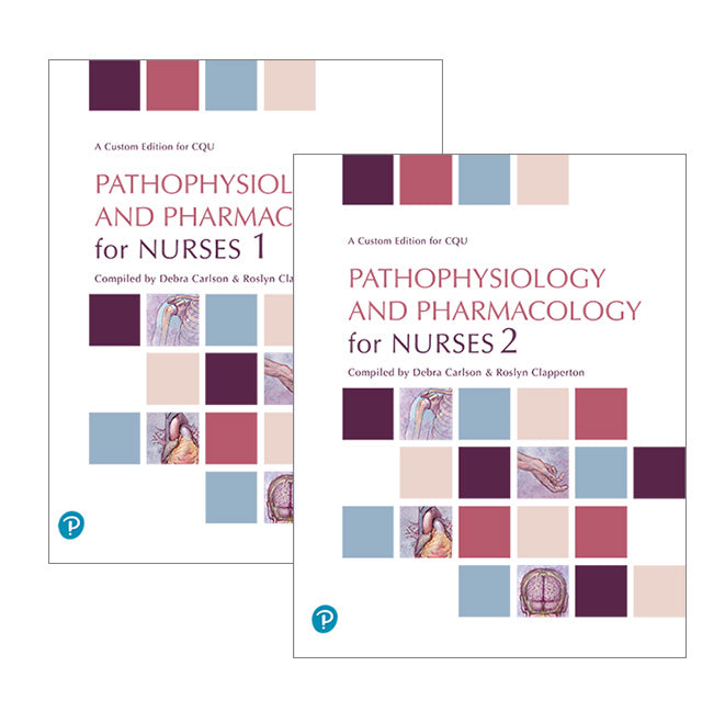 Pathophysiology and Pharmacology for Nurses 1 (Custom Edition) + Pathophysiology and Pharmacology for Nurses 2 (Custom Edition) | Zookal Textbooks | Zookal Textbooks