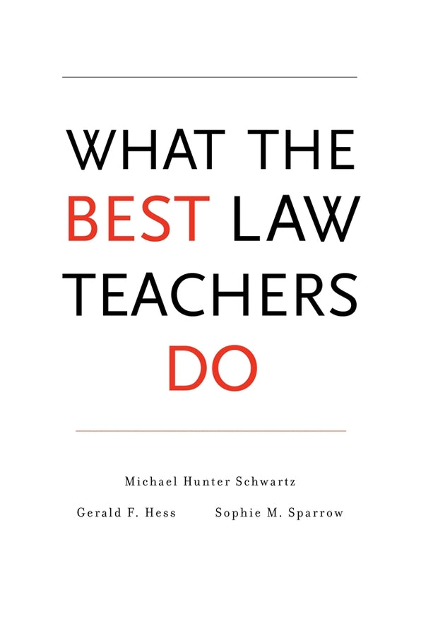 What the Best Law Teachers Do | Zookal Textbooks | Zookal Textbooks