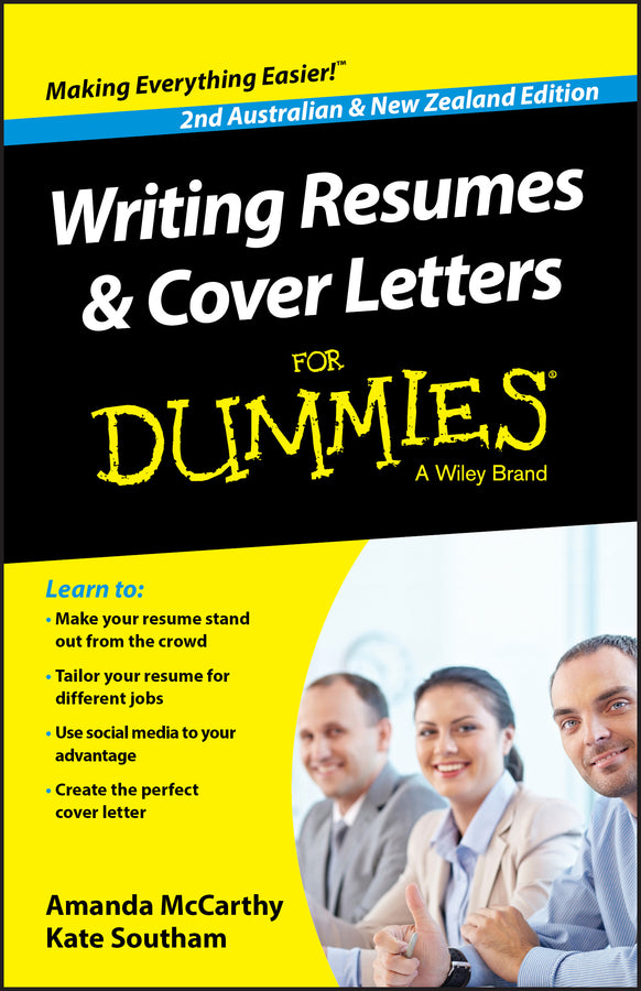 Writing Resumes and Cover Letters For Dummies - Australia / NZ | Zookal Textbooks | Zookal Textbooks