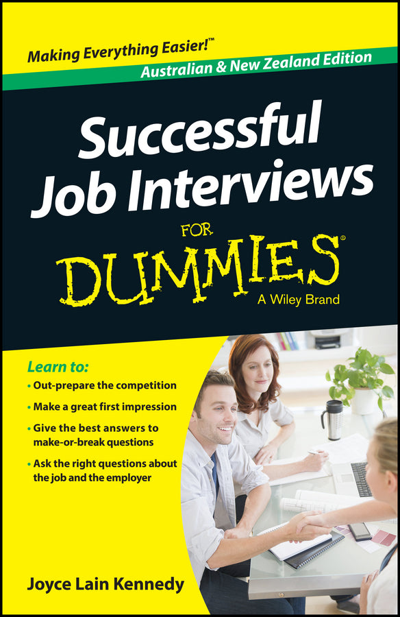 Successful Job Interviews For Dummies - Australia / NZ | Zookal Textbooks | Zookal Textbooks