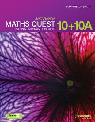Jacaranda Maths Quest 10 AC 3e LO & Print | Zookal Textbooks | Zookal Textbooks