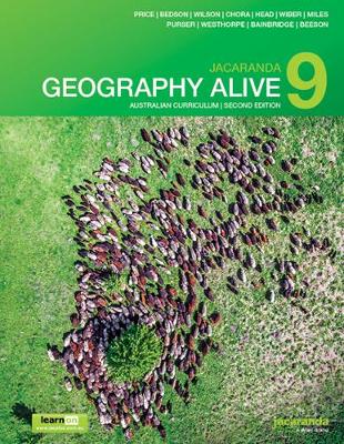 Jacaranda Geography Alive 9 Australian Curriculum 2e learnON  & Print | Zookal Textbooks | Zookal Textbooks