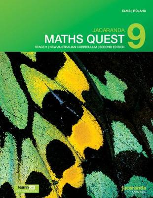 Jacaranda Maths Quest 9 Stage 5 2e NSW Australian curriculum learnON & print | Zookal Textbooks | Zookal Textbooks