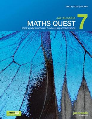 Jacaranda Maths Quest 7 Stage 4 NSW Australian curriculum 2e learnON & Print | Zookal Textbooks | Zookal Textbooks