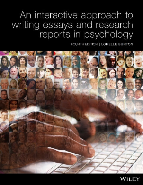 An interactive approach to writing essays and research reports in psychology | Zookal Textbooks | Zookal Textbooks