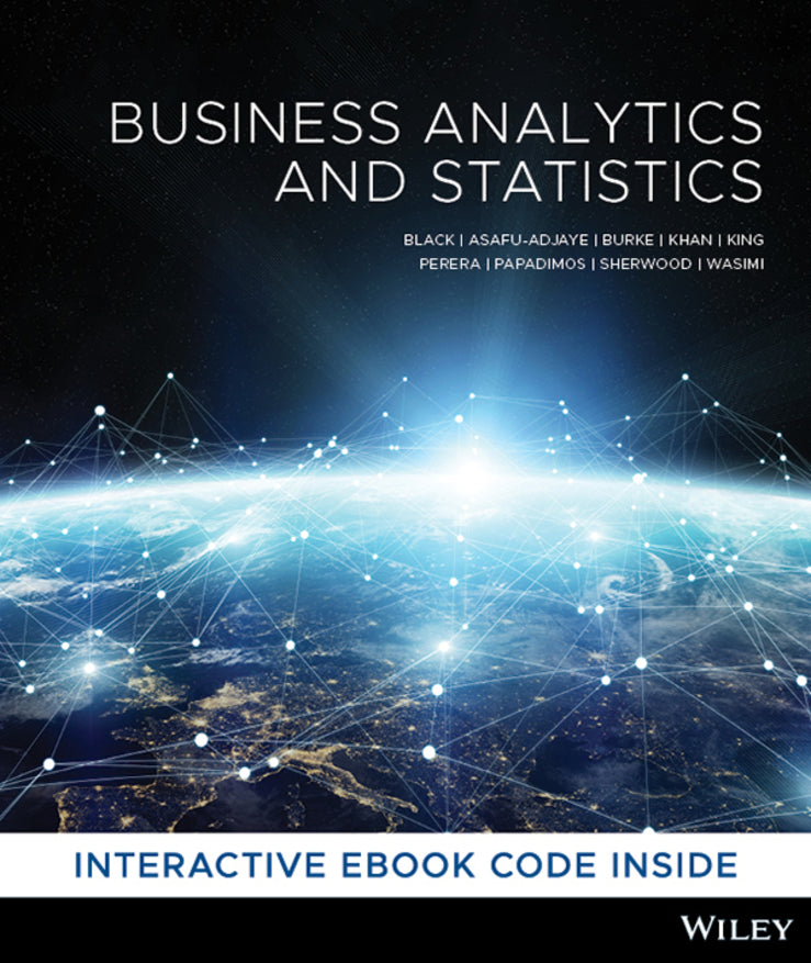 Business Analytics and Statistics | Zookal Textbooks | Zookal Textbooks