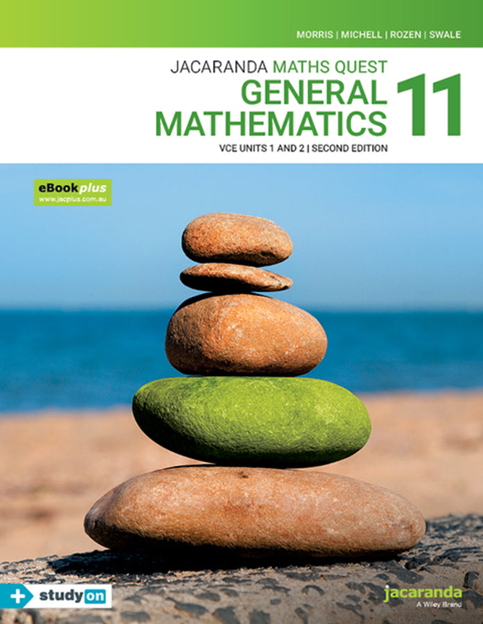 Jacaranda Maths Quest 11 General Mathematics VCE Units 1&2 2e eBookPLUS & Print + StudyON VCE General Mathematics Units 1&2 (Book Code) | Zookal Textbooks | Zookal Textbooks