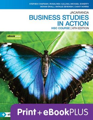 Jacaranda Business Studies in Action HSC 6e eBookPLUS & Print + StudyON HSC Business Studies 2e (Book Code) | Zookal Textbooks | Zookal Textbooks