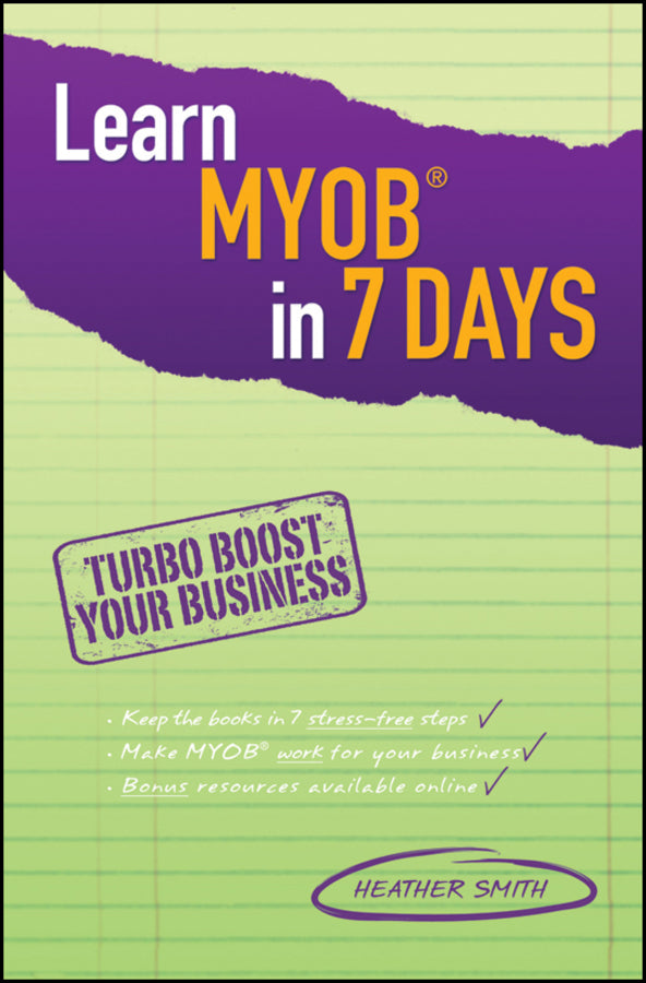 Learn MYOB in 7 Days | Zookal Textbooks | Zookal Textbooks
