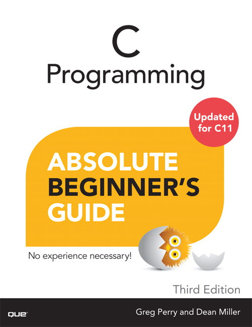Absolute Beginner's Guide C Programming | Zookal Textbooks | Zookal Textbooks