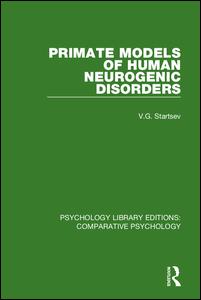 Primate Models of Human Neurogenic Disorders | Zookal Textbooks | Zookal Textbooks