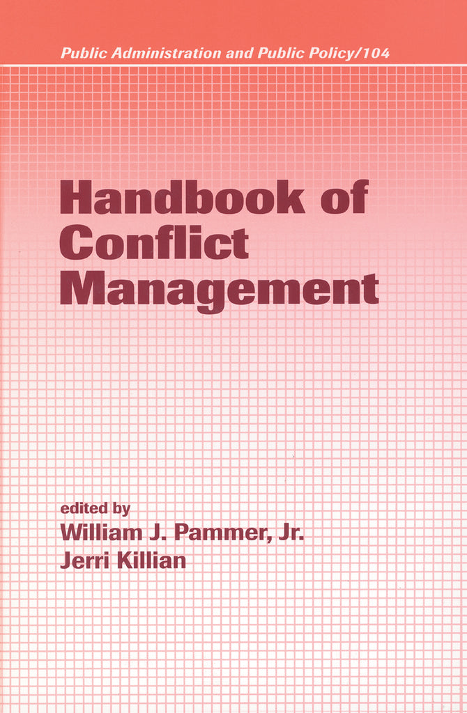 Handbook of Conflict Management | Zookal Textbooks | Zookal Textbooks