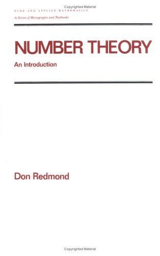 Number Theory | Zookal Textbooks | Zookal Textbooks