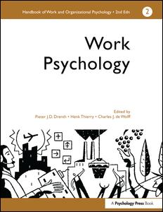 A Handbook of Work and Organizational Psychology | Zookal Textbooks | Zookal Textbooks