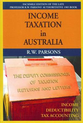 Income Taxation in Australia: Principles of Income, Deductibility & Tax Accounting | Zookal Textbooks | Zookal Textbooks