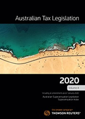 AUSTRALIAN TAX LEGIS 2020 V.4 | Zookal Textbooks | Zookal Textbooks