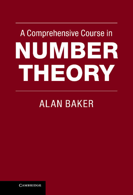 A Comprehensive Course in Number Theory | Zookal Textbooks | Zookal Textbooks