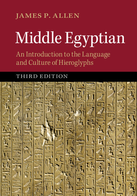 Middle Egyptian | Zookal Textbooks | Zookal Textbooks