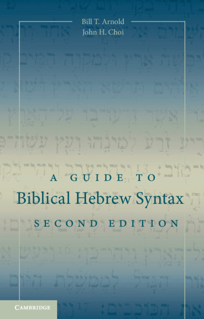 A Guide to Biblical Hebrew Syntax | Zookal Textbooks | Zookal Textbooks