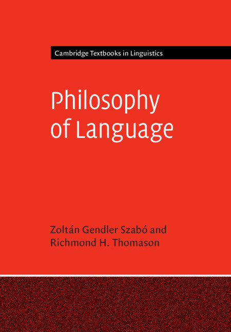 Philosophy of Language   | Zookal Textbooks | Zookal Textbooks