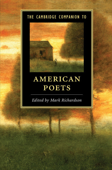 The Cambridge Companion to American Poets | Zookal Textbooks | Zookal Textbooks