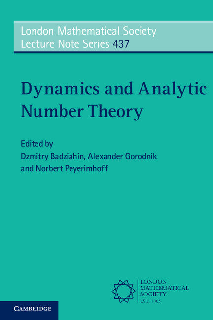 Dynamics and Analytic Number Theory | Zookal Textbooks | Zookal Textbooks