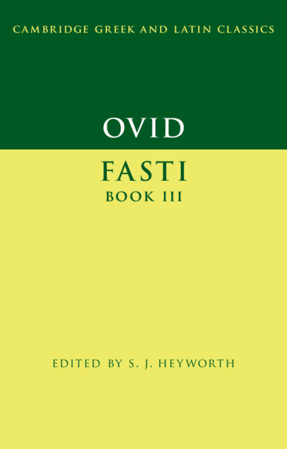 Ovid: Fasti Book 3 | Zookal Textbooks | Zookal Textbooks