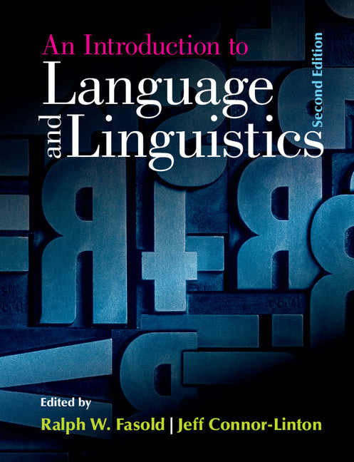 An Introduction to Language and Linguistics | Zookal Textbooks | Zookal Textbooks