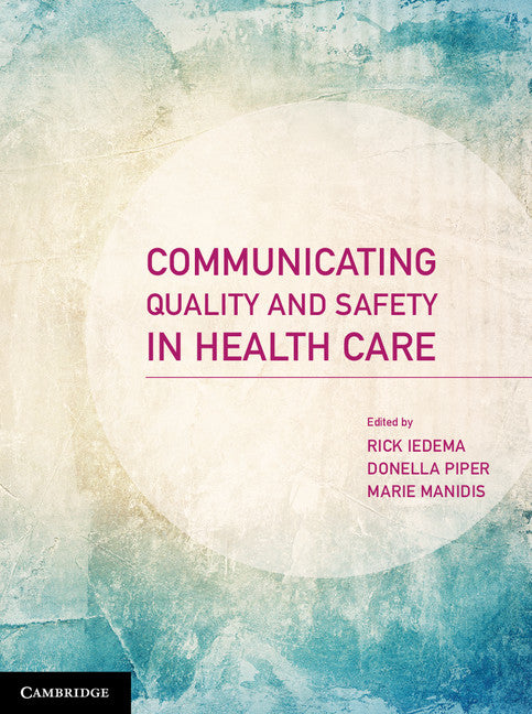 Communicating Quality and Safety in Health Care | Zookal Textbooks | Zookal Textbooks