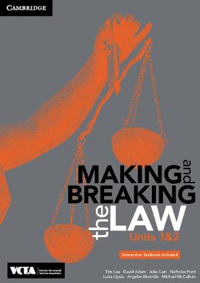 Cambridge Making and Breaking the Law VCE Units 1 and 2 | Zookal Textbooks | Zookal Textbooks