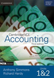 Cambridge VCE Accounting Units 1 and 2 Print Bundle (Txtbk, Int Txtbk and Wkbk) | Zookal Textbooks | Zookal Textbooks