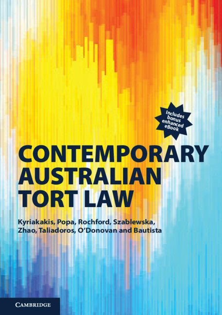 Contemporary Australian Tort Law | Zookal Textbooks | Zookal Textbooks