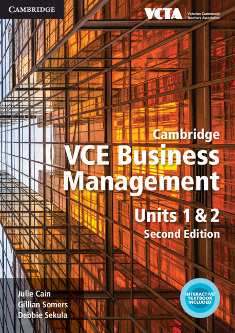 Cambridge VCE Business Management Units 1&2 | Zookal Textbooks | Zookal Textbooks