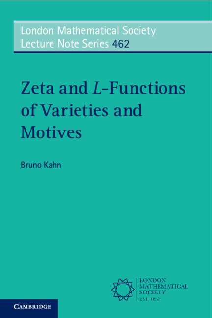 Zeta and L-Functions of Varieties and Motives | Zookal Textbooks | Zookal Textbooks