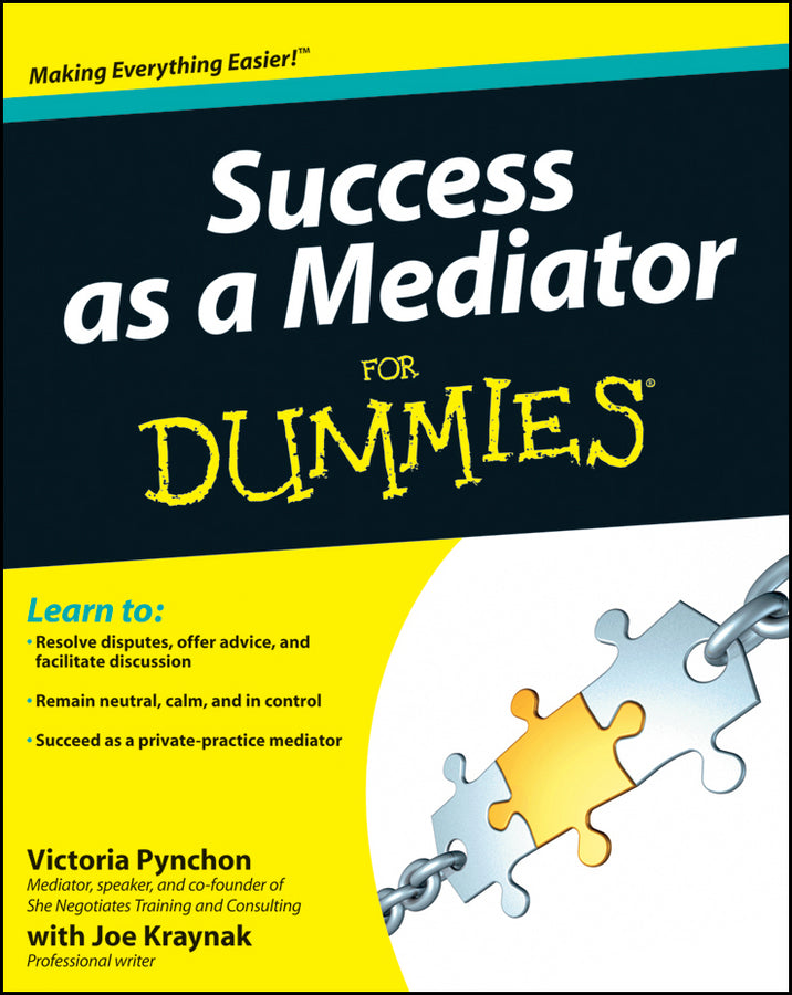 Success as a Mediator For Dummies | Zookal Textbooks | Zookal Textbooks