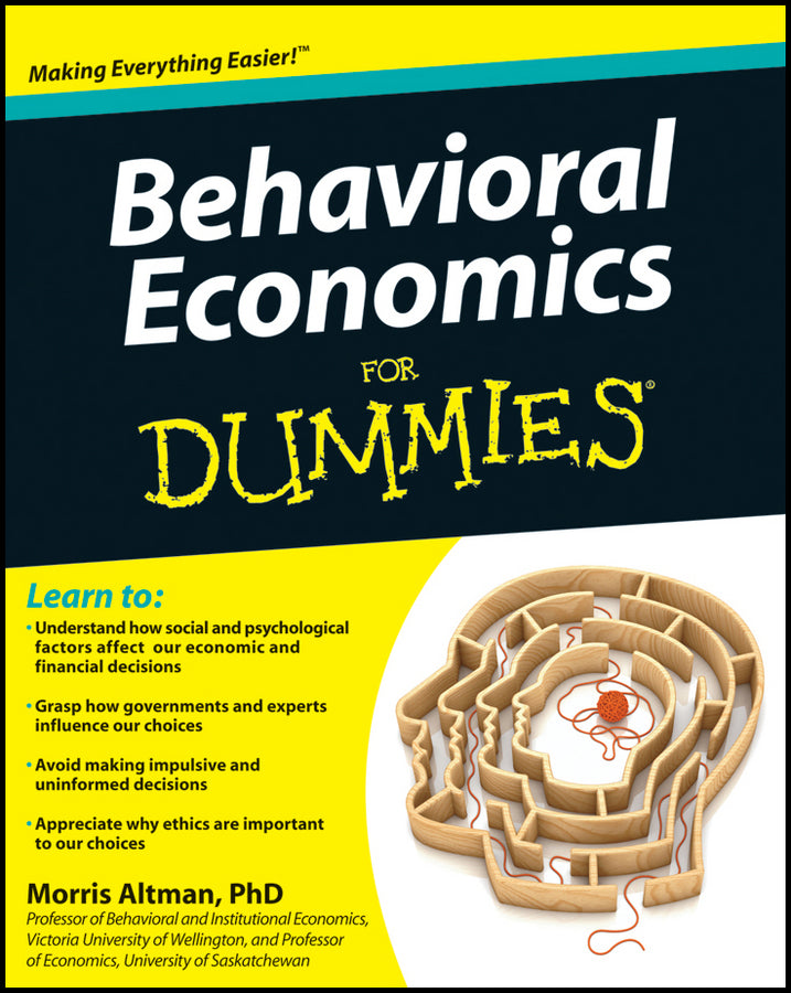 Behavioral Economics For Dummies | Zookal Textbooks | Zookal Textbooks
